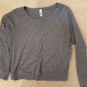 American Apparel gray sweatshirt size S